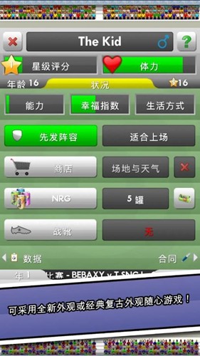 新星足球4内购版图集展示3
