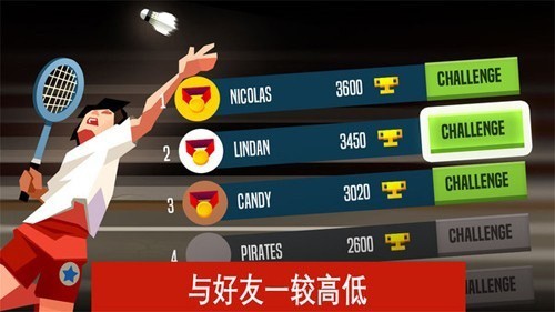 羽毛球大师去广告版图集展示2