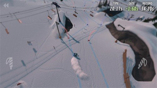雪山冒险游戏中文版图集展示1