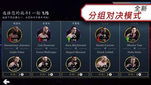 终极格斗冠军赛4手机版图片4