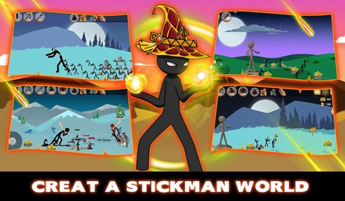 Stickman War: Battle of Honor最新版图集展示2