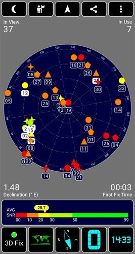 GPS Test安卓中文版图集展示2