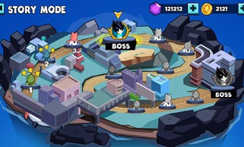 Stickman Warriors Shadow Fight最新版图集展示2