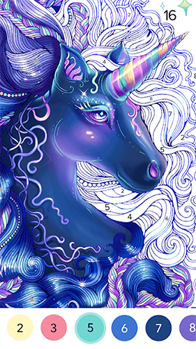 梦幻童话填色图集展示2