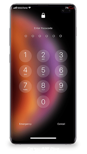 仿ios14锁屏软件图集展示1