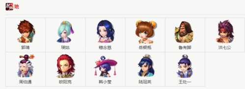射雕英雄传3D角色设定2